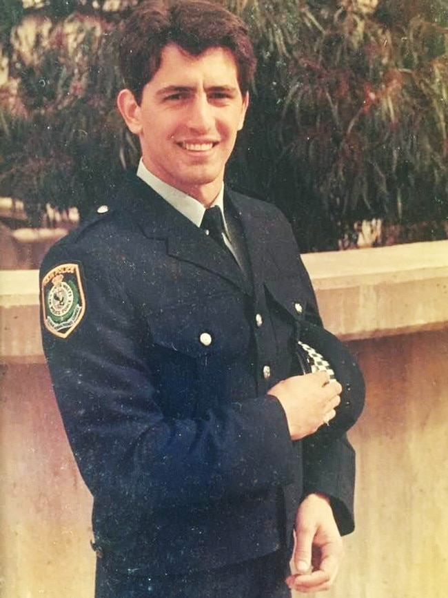 Meni Caroutas form The Missing podcast during his time as a police officer.