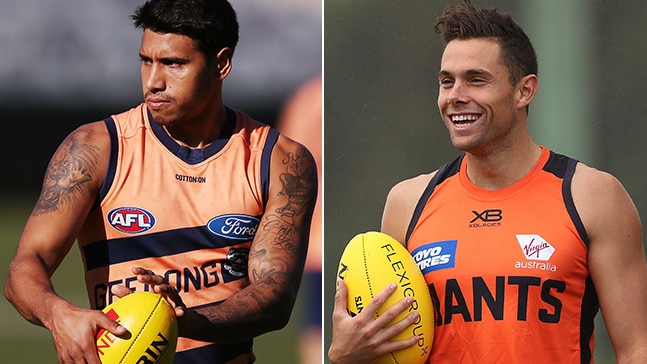 SuperCoach guns Tim Kelly and Josh Kelly.