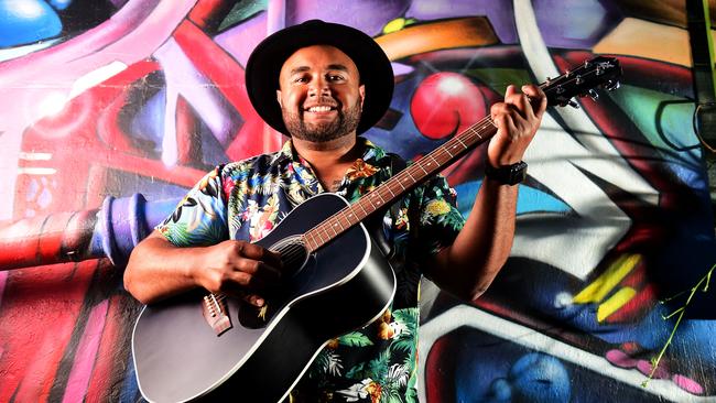 Arts Queensland have announced The stART Grant Program to support independent creative practitioners. Up To You band member Ben Henaway. Picture: Alix Sweeney