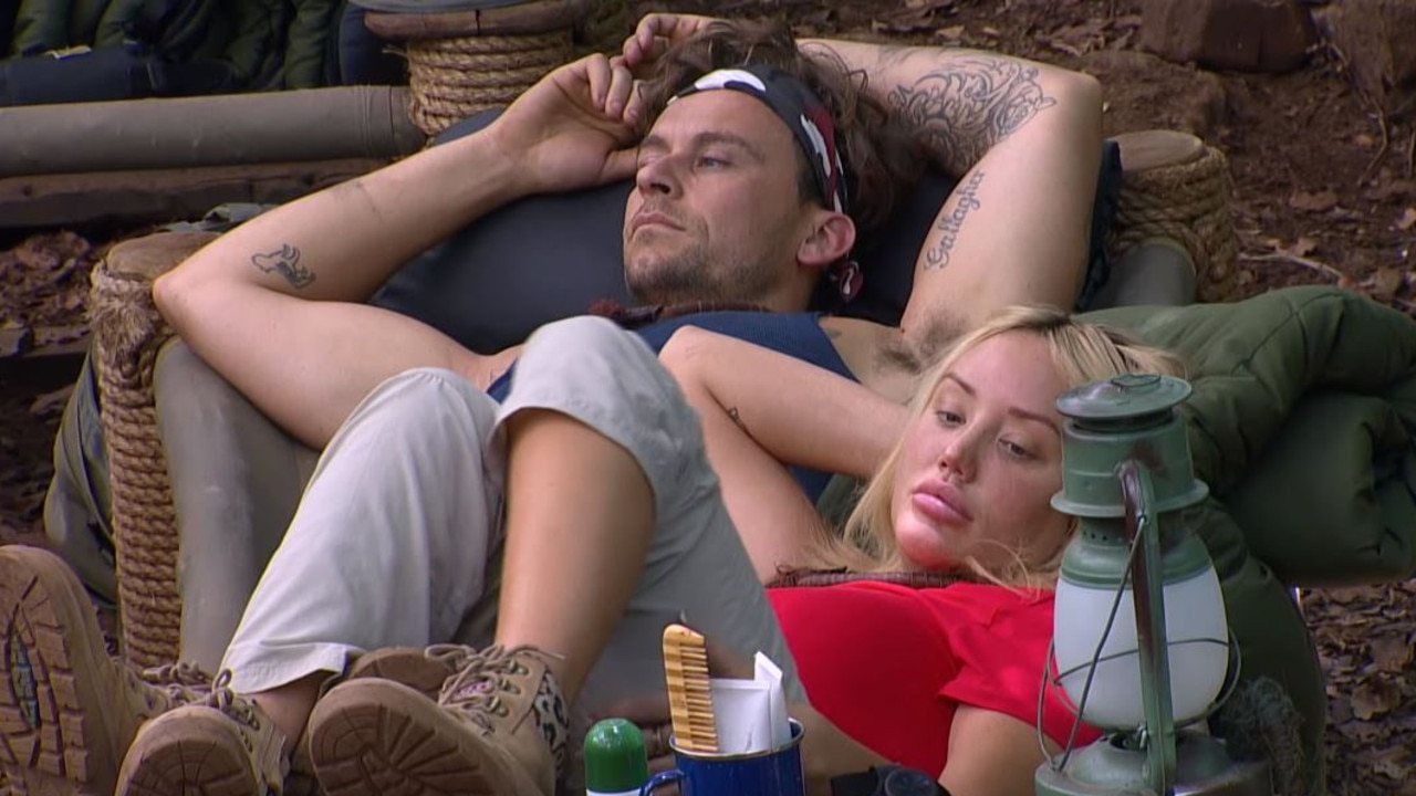 Ryan and Charlotte have been getting very close in the jungle.