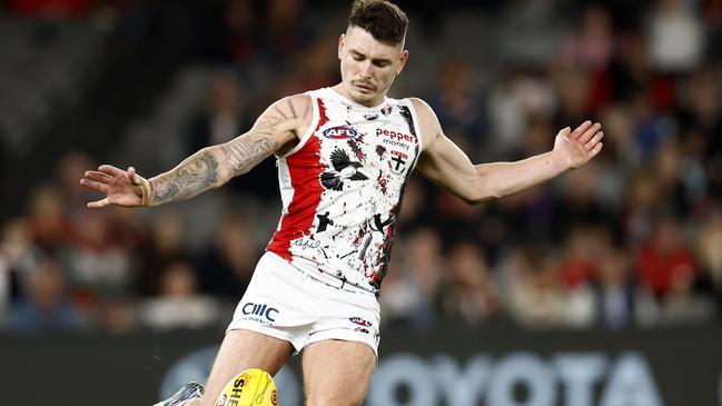 Josh Battle looms as a player of interest for rival clubs. Picture: Darrian Traynor/AFL Photos/Getty Images