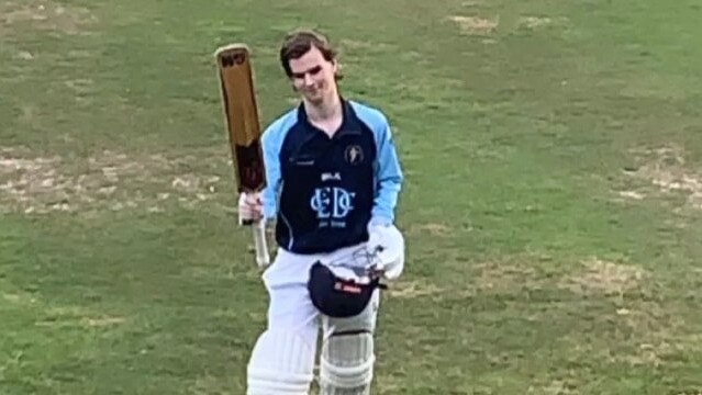 Jayden Oakley scored an unbeaten century for East Doncaster. Photo: Facebook.