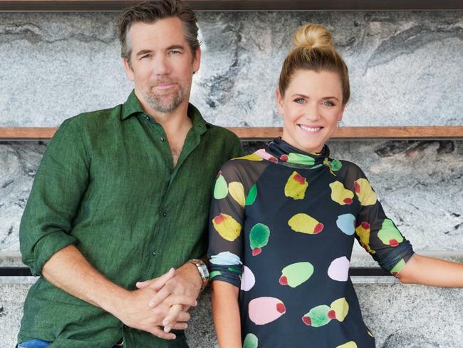 Patrick Brammall and Harriet Dyer. Picture: www.scottehler.com