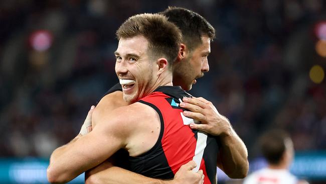 Zach Merrett led Essendon to their third win of the season. (Photo by Josh Chadwick/Getty Images)