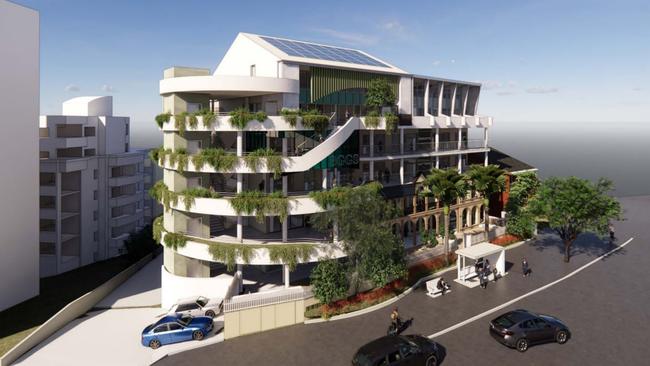 Brisbane Girls Grammar’s new ‘vertical village’. Picture: Supplied.