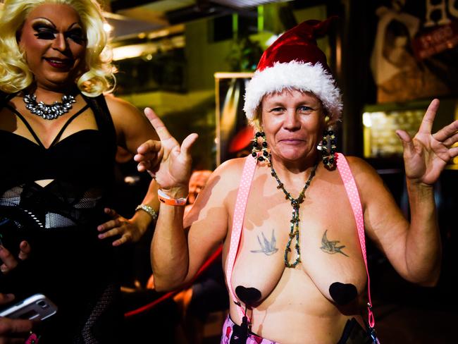 ##WARNING LO RES DO NOT USE ##  Ann Moul-e at Darwin's annual Hookers Ball held at Opium, Mitchell street Darwin.