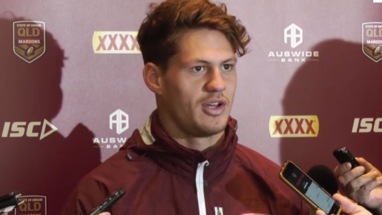 Kalyn Ponga has refused to answer questions about rugby union.