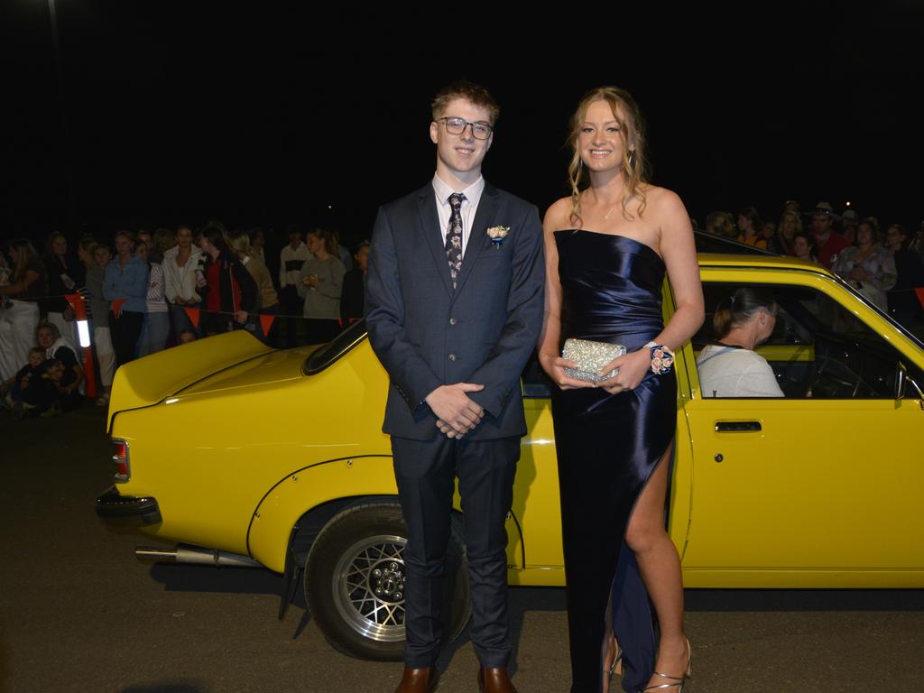 Jack Langton and Taylor Marshall at the Our Lady of the Southern Cross College Formal May 24th 2024