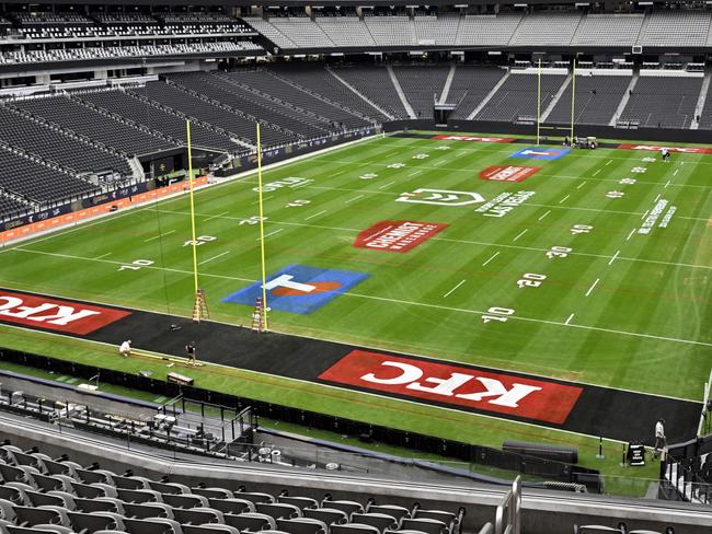 The ground at Allegiant Stadium looked a treat. (Photo by David Becker)