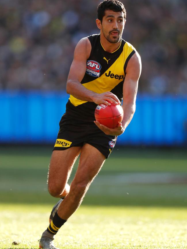 Marlion Pickett in action for the Tigers. Picture: Getty Images