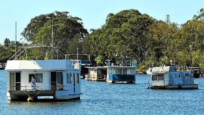 The number of houseboats and other vessels crowding the Noosa River has been an issue for decades.