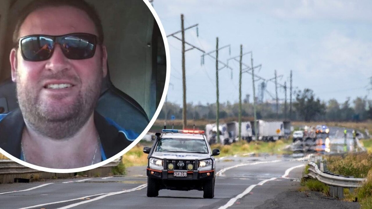 Brett Knecht, 45, of Nobby tragically died in a truck and car crash on the Warrego Hwy at Bowenville on January 30, 2022.