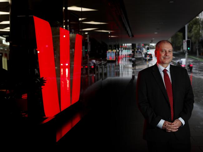 New Westpac CEO Peter King pictured on Thursday 2 April 2020. Picture: Nikki Short