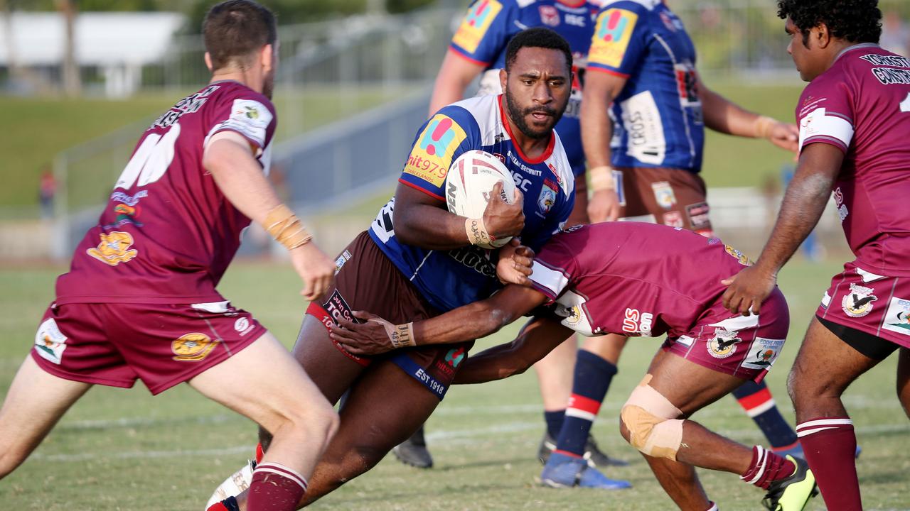 Cdrl Action From The Yarrabah Seahawks V Atherton Roosters Semi Final The Courier Mail