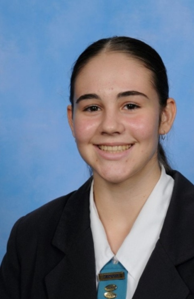 St Ursula's College Yeppoon student Tiahna Humphries won the Highest Result in an English Subject award.