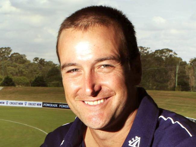 NSW Blues Cricket launch at Blacktown Olympic Park. Phil Jaques.