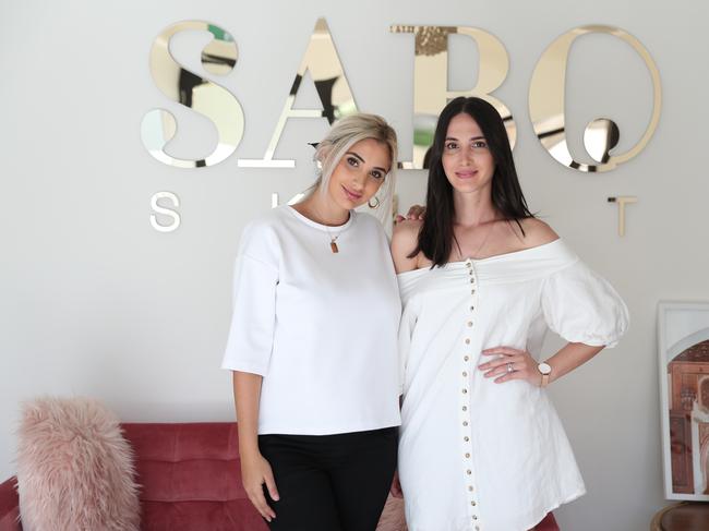 Sabo Skirt co-founders Thessy and Yiota Kouzoukas. Pic Peter Wallis