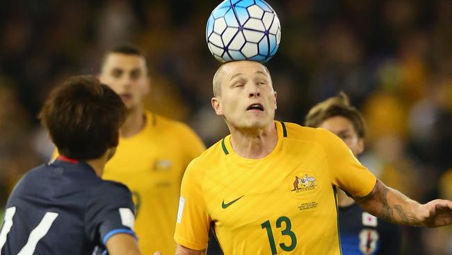 Aaron Mooy wants to be a spark for the Socceroos. Picture: Getty Images