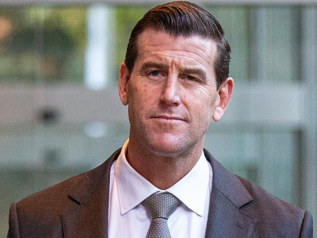 SYDNEY, AUSTRALIA - NewsWire Photos May 05, 2022: Ben Roberts-Smith leaves the Supreme Court in Sydney. Picture: NCA NewsWire / Christian Gilles