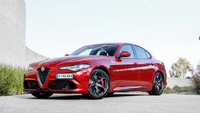 Hey, good lookin: the Alfa Romeo Giulia Quadrifoglio