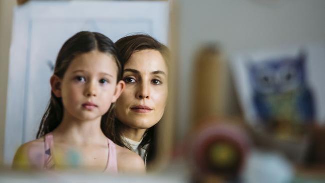 Annika Whiteley and Noomi Rapace in Angel of Mine