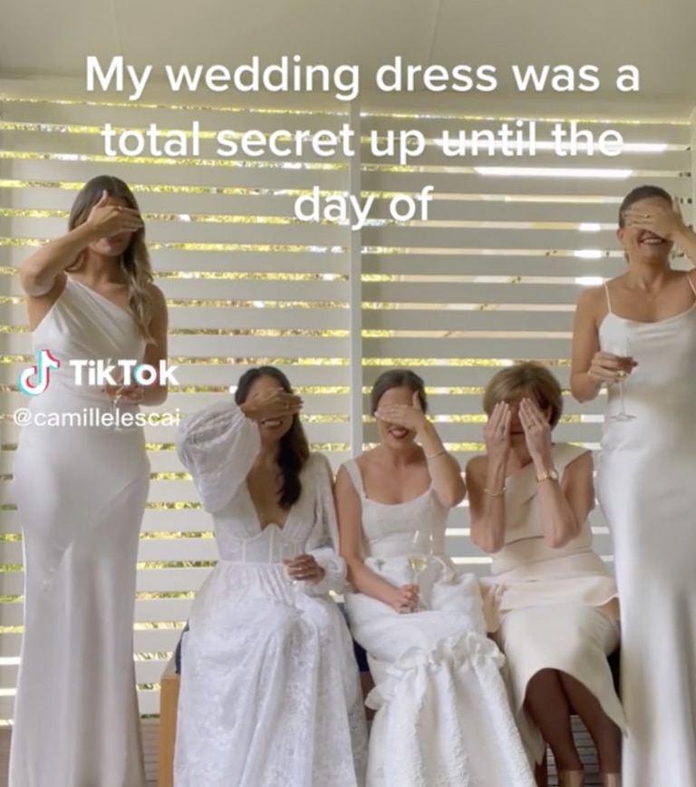 This Viral Wedding Dress Challenge On TikTok Is Very Wholesome