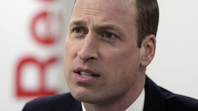 LONDON, ENGLAND - FEBRUARY 20: Prince William, The Prince of Wales, listens as he visits the British Red Cross at British Red Cross HQ on February 20, 2024 in London, England. The Prince of Wales undertakes engagements which recognise the human suffering caused by the ongoing at British Red Cross HQ on February 20, 2024 in London, England. The Prince of Wales undertakes engagements which recognise the human suffering caused by the ongoing war in the Middle East and the subsequent conflict in Gaza, as well as the rise of antisemitism around the world. The Red Cross are providing humanitarian aid in the region via the Red Cross Red Crescent Movement, including Magen David Adom in Israel and the Palestine Red Crescent Society. (Photo by Kin Cheung - WPA Pool/Getty Images)