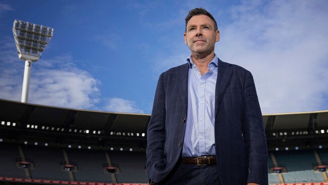 Baden Stephenson, chief executive of the Melbourne Rebels, at the MCG. PIcture: Getty Images