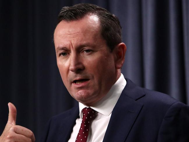 WA Premier Mark McGowan. Picture: Colin Murty.