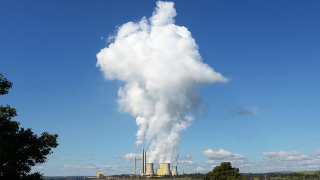 Steam billows from the cooling towers of the Loy Yang coal-fired power station operated by AGL Energy Ltd. in the Latrobe Valley. Picture: Getty Images/