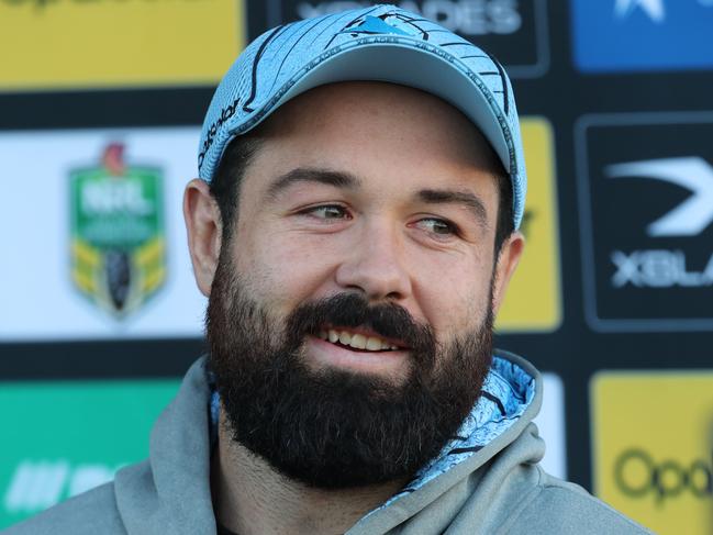 NRL star, Aaron Woods joins the Cronulla Sharks after being release by the Bulldogs today. Picture: David Swift.