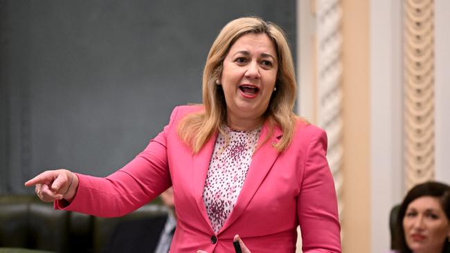 The flagged changes are contained in an extensive piece of legislation introduced to parliament last month by Annastacia Palaszczuk. Picture: NCA NewsWire / Dan Peled