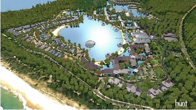 CONCEPT plans of the development potential claimed to exist within the Twin Waters Resort show the scale of what may ultimately be proposed.