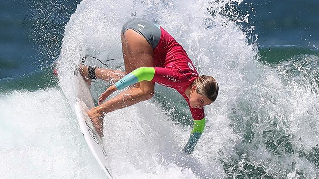 Australia's Bronte Macaulay earned a world tour spot in the Cronulla event. Pic: Brett Costello