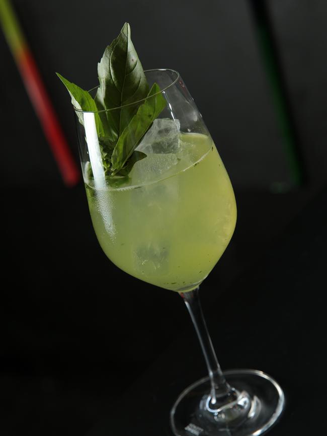 Basil Blast mocktail. Picture: John Fotiadis