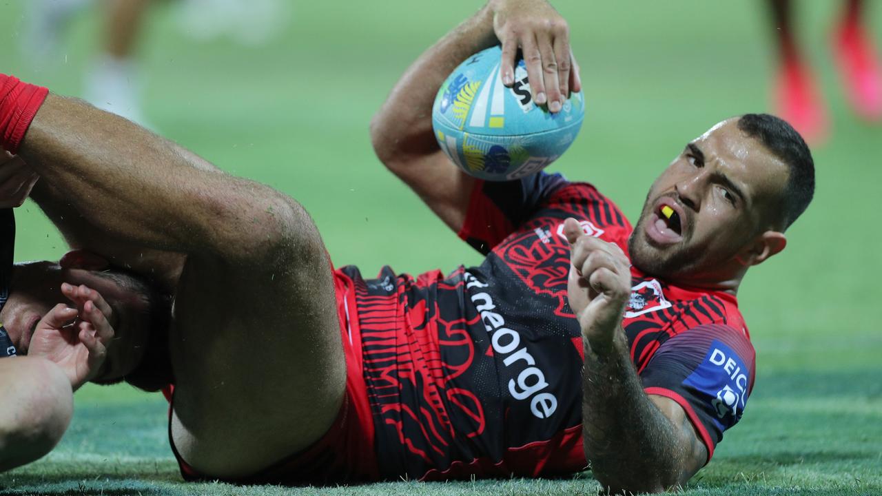 Josh Kerr is hoping the Dragons can bounce back to winning form against the depleted Roosters. Picture: AAP Image/Richard Wainwright