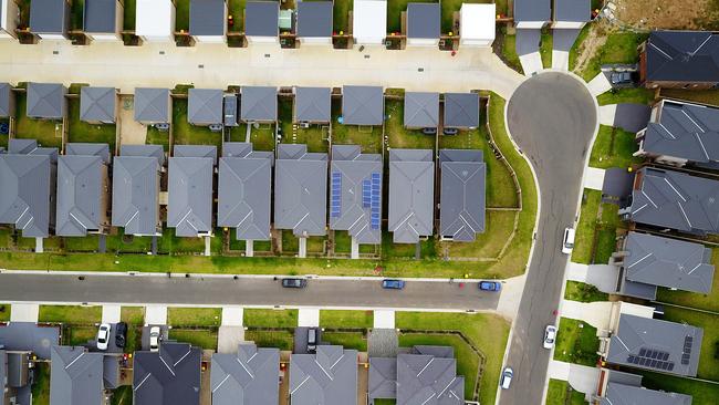 Aerials of Marsden Park. Picture: Toby Zerna