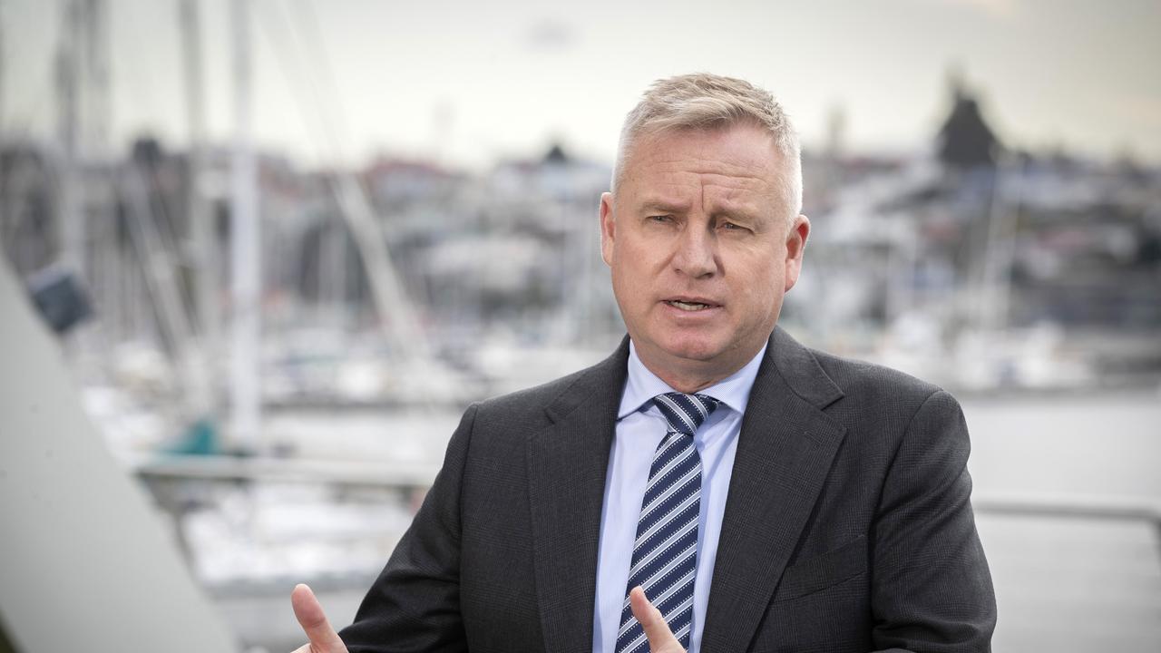 Premier Jeremy Rockliff at Wrest Point. Picture: Chris Kidd