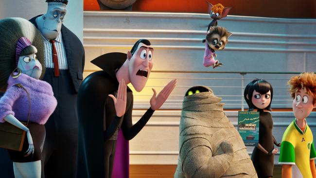 The weird and wonderful characters of Hotel Transylvania are going on a vacation.