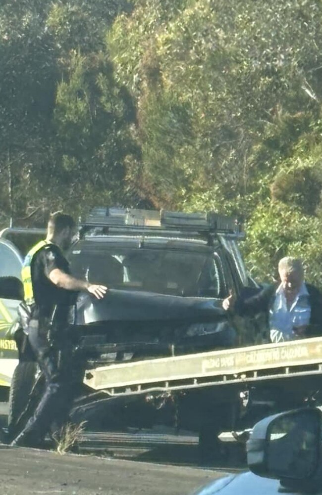 Sunshine Coast Police chase youths in allegedly stolen cars. Picture – Facebook.