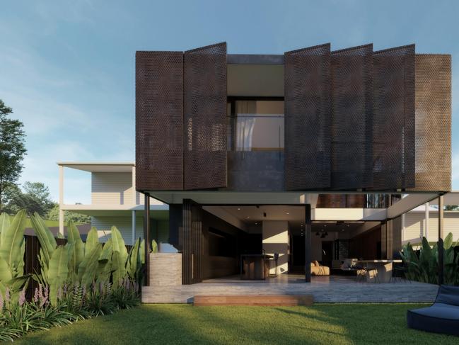 GRAYA is building in Paddington. 3D renders 192 Baroona Road, Paddington. Supplied