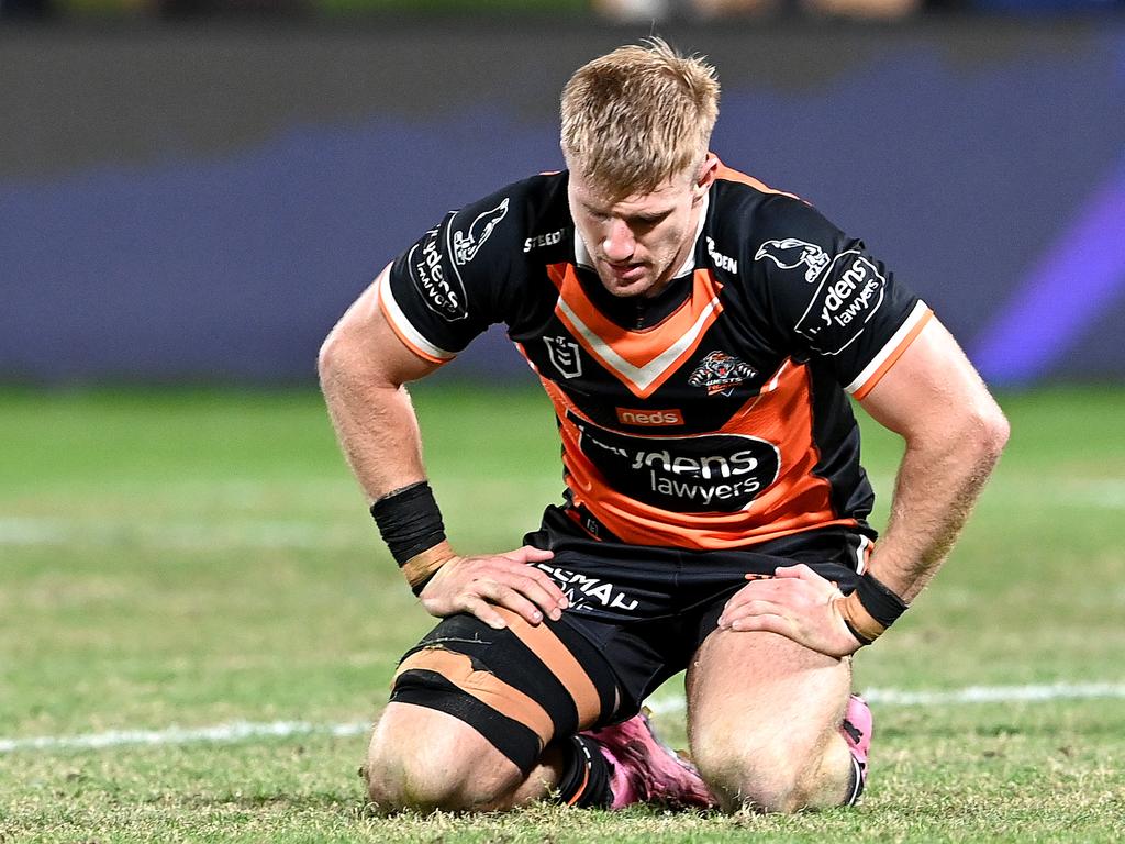 Luke Garner is heading from the Tigers to the Panthers/ Picture: Bradley Kanaris/Getty Images)