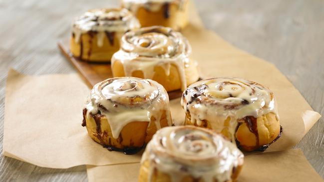 Cinnabon's famous cinnamon rolls. Picture: Cinnabon