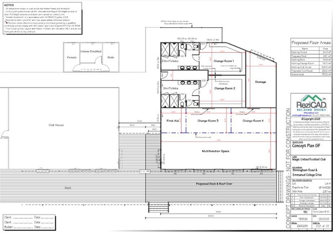 magic united new changing facilities concept plans