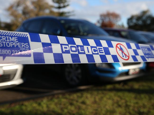 MELBOURNE, AUSTRALIA- NewsWire Photos June 25 2022,  Generic View of Police line tape at a crime scene., Picture: NCA NewsWire /Brendan Beckett