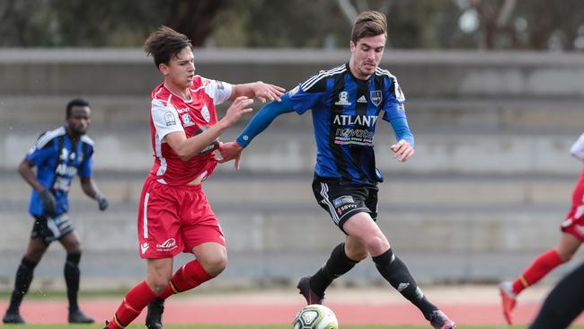 Adelaide Comets' Allan Welsh, pictured in action last year. Picture: Adam Butler