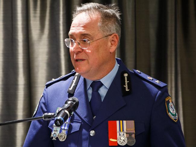 Former Supt Dave Darcy spoke out about youth aggression towards police on the northern beaches in 2019. he has now retired. Picture: Tim Pascoe.