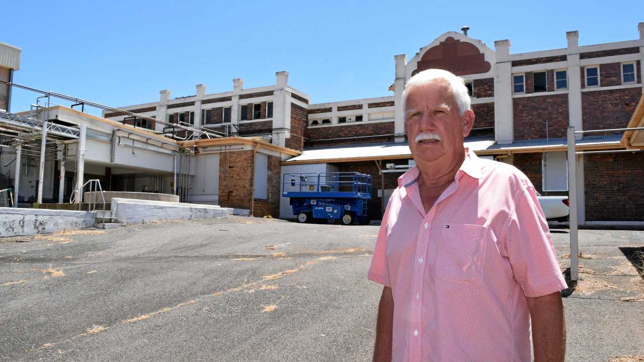 Graeme Collins sees huge potential in the old Parmalat building, and is ready to make it come to life. Picture: Jonno Colfs