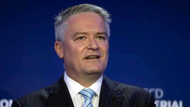 OECD secretary-general Mathias Cormann: ‘Economic policy priority number one, two and three remains to vaccinate as many people all around the world as possible, as quickly as possible.’ Picture: AFP