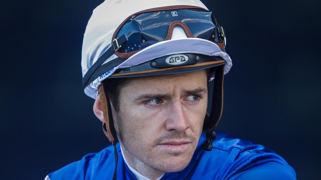 Jason Collett rides Way To The Stars at Gosford on Friday. Picture: Getty Images